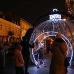 Świąteczna iluminacja w centrum Radomia