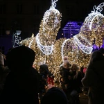 Świąteczna iluminacja w centrum Radomia