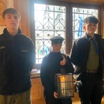 Harcerze ze Staszowa i Janowa Lubelskiego z Betlejemskim Światłem Pokoju