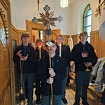 Harcerze ze Staszowa i Janowa Lubelskiego z Betlejemskim Światłem Pokoju