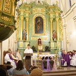 Poświęcenie odnowionych ołtarzy w kościele w Borowej k. Mielca