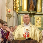 Poświęcenie odnowionych ołtarzy w kościele w Borowej k. Mielca