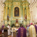 Poświęcenie odnowionych ołtarzy w kościele w Borowej k. Mielca