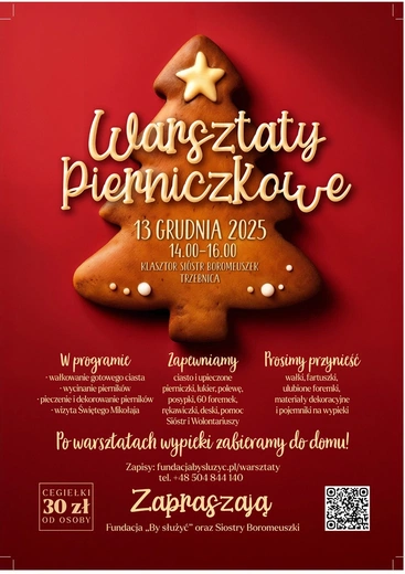 Warsztaty pierniczkowe u sióstr boromeuszek