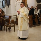 Diakon Marcel Korzeniewski święcenia kapłańskie pierwszego stopnia przyjął w dniu święta patronalnego WSD w Łowiczu.
