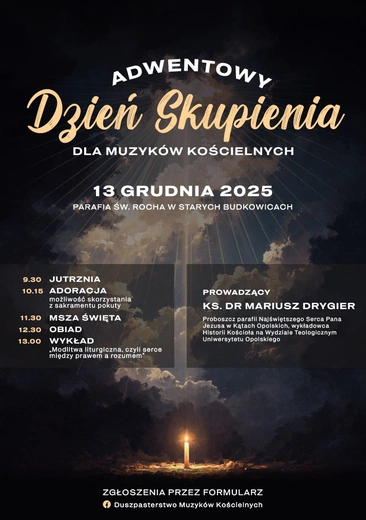 Adwentowy Dzień Skupienia Muzyków Kościelnych