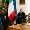 Wołodymy Zełeński i Giorgia Meloni