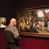 Zaprezentowano tu m.in. obraz niderlandzkiego malarza Pietera Brueghela (młodszego) – „Kazanie św. Jana Chrzciciela” – z początku XVII w.