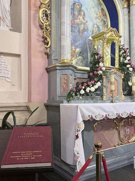 Pszczyna. Ustanowienie kaplicy całodobowej adoracji