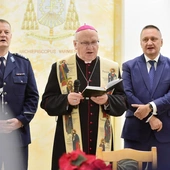 Spotkanie opłatkowe policjantów