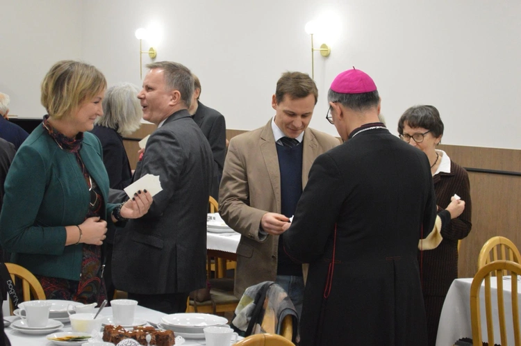 Świąteczne spotkanie profesorów i wykładowców
