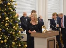 Świąteczne spotkanie profesorów i wykładowców