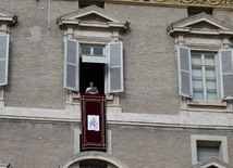 Papież podczas spotkania z wiernymi na Anioł Pański