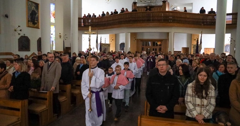 Poświęcenie kościoła w Zarzeczu