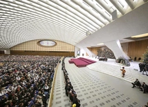 Podczas audiencji dla przedstawicieli regionów, które postarały się o świateczny wystrój Placu św. Piotra