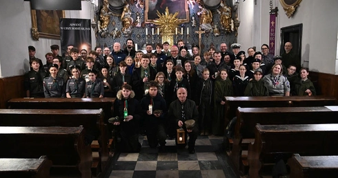 Betlejemskie Światło Pokoju w Opolu