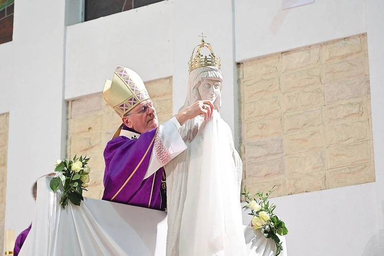 Najważniejszy moment wieczornej Eucharystii. 