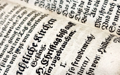 Najstarszy drukowany śpiewnik z 1639 r.  