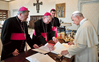 Polscy biskupi odwiedzili papieża.