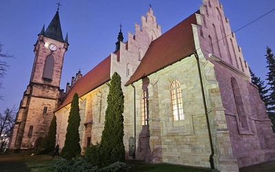 Relikwie św. Jana Pawła II w koneckiej kolegiacie