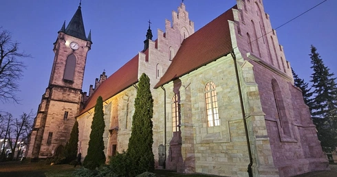 Relikwie św. Jana Pawła II w koneckiej kolegiacie