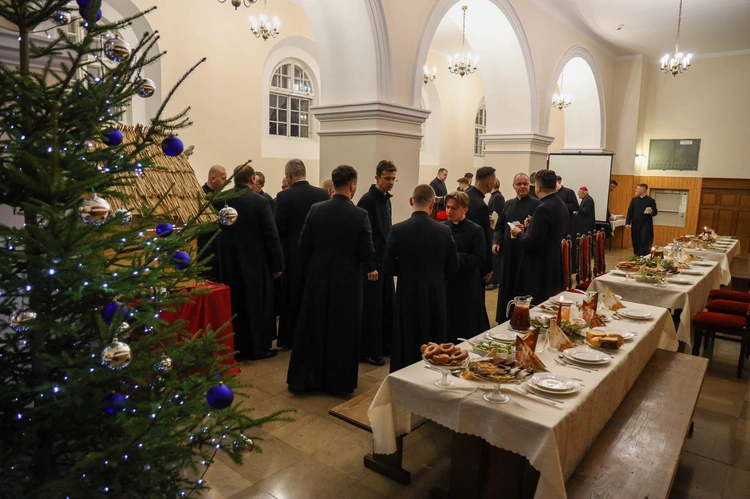 Opłatek samorządowców i wigilia seminaryjna