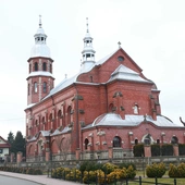 Mural z wizyty kardynała