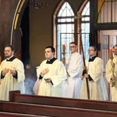 Święcenia diakonatu Pawła Kuleszy