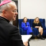 Biskup spotkał się z Młodzieżową Radą Duszpasterską w Rokitnie
