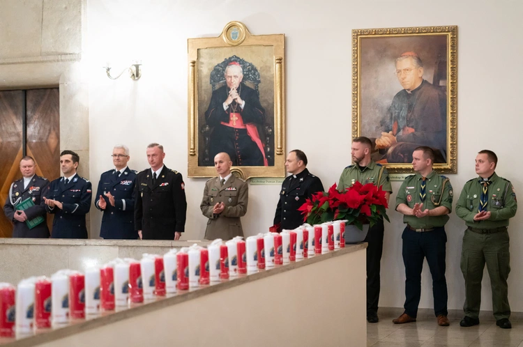 Opłatkowe spotkanie w kurii