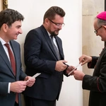 Opłatkowe spotkanie w kurii