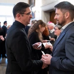Opłatkowe spotkanie w kurii