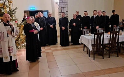 Wigilijne spotkanie wspólnoty seminaryjnej