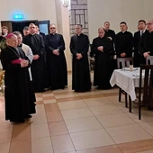 Wigilijne spotkanie wspólnoty seminaryjnej