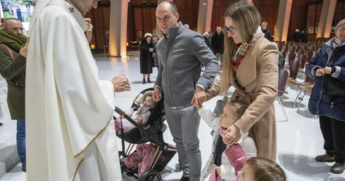 Jubileusze małżeńskie w Świątyni Opatrzności Bożej