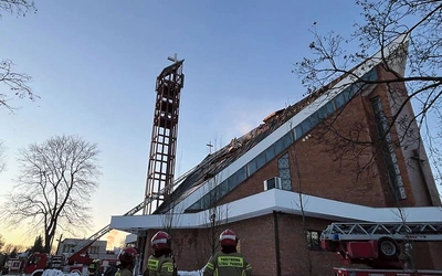 Zniszczenia są ogromne, rozważana jest rozbiórka budynku.
