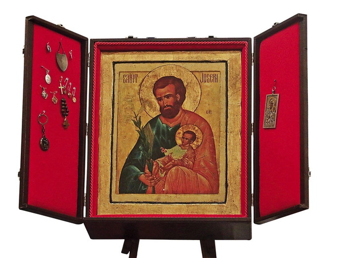 Abp Kupny przyznał, że jego patron pomaga mu przyjmować różne zadania otwartym sercem. Postawił go za wzór mężczyznom.