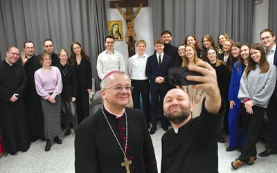 Spotkanie było okazją do wspólnej modlitwy, życzeń świątecznych, ale przede wszystkim do szczerej i rzeczowej rozmowy.