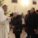Łękawica. Rozpoczęcie peregrynacji relikwii i obrazu błogosławionej rodziny Ulmów w domach parafian
