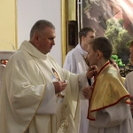 Łękawica. Rozpoczęcie peregrynacji relikwii i obrazu błogosławionej rodziny Ulmów w domach parafian