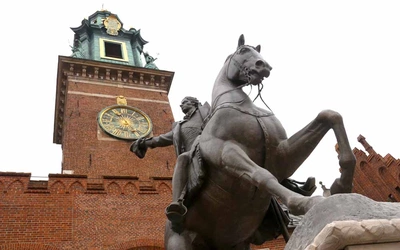 Remont wawelskiego bastopnu i pomnika Tadeusza Kościuszki