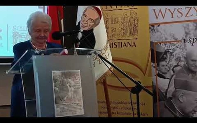 Konferencja Anny Rastawickiej o kard. Wyszyńskim