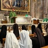 Podczas Mszy u grobu świętego Jana Pawła II