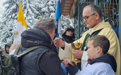 Nowy Rok na Groniu Jana Pawła II