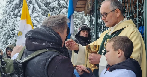 Nowy Rok na Groniu Jana Pawła II