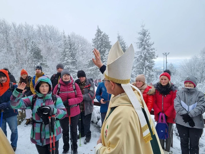 Nowy Rok na Groniu Jana Pawła II