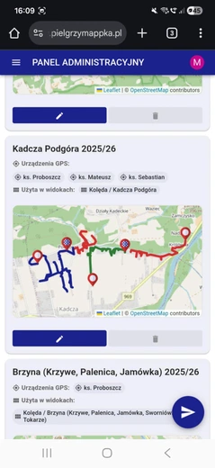 Kolęda z live-trackingiem