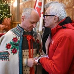 Członkowie Solidarności w Ludźmierzu