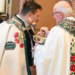 Członkowie Solidarności w Ludźmierzu