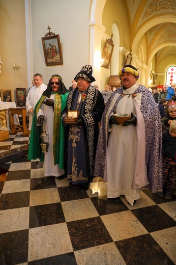 Orszak ulicami Połańca
